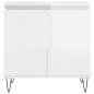 vidaXL Set de muebles baño 3 pzas madera contrachapada blanco brillo vidaXL Set de muebles baño 3 pzas madera contrachapada blanco brillo