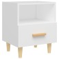 vidaXL Mesitas de noche 2 unidades color blanco 40x35x47 cm vidaXL Mesitas de noche 2 unidades color blanco 40x35x47 cm