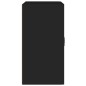 vidaXL Armario de pared madera contrachapada negro 60x31x60 cm vidaXL Armario de pared madera contrachapada negro 60x31x60 cm
