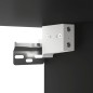 vidaXL Armario de pared madera contrachapada negro 60x31x60 cm vidaXL Armario de pared madera contrachapada negro 60x31x60 cm