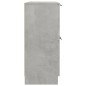 vidaXL Aparador de madera contrachapada gris hormigón 60x30x70 cm vidaXL Aparador de madera contrachapada gris hormigón 60x30x70 cm