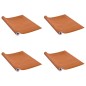 vidaXL Láminas autoadhesivas puertas 4 uds PVC roble claro 210x90 cm vidaXL Láminas autoadhesivas puertas 4 uds PVC roble claro 210x90 cm