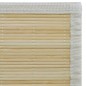 vidaXL Alfombra de bambú color natural 160x230 cm vidaXL Alfombra de bambú color natural 160x230 cm
