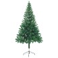 vidaXL Árbol de Navidad artificial con luces y bolas 380 ramas 150 cm vidaXL Árbol de Navidad artificial con luces y bolas 380 ramas 150 cm
