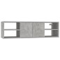 vidaXL Estantería pared madera contrachapada gris hormigón 102x30x29cm vidaXL Estantería pared madera contrachapada gris hormigón 102x30x29cm