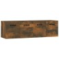 vidaXL Armarios pared 2 uds contrachapada roble ahumado 80x35x36,5 cm vidaXL Armarios pared 2 uds contrachapada roble ahumado 80x35x36,5 cm