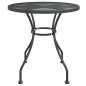 vidaXL Set de comedor de jardín 3 pzas malla metal expandido antracita vidaXL Set de comedor de jardín 3 pzas malla metal expandido antracita