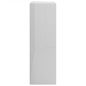 vidaXL Estantería madera contrachapada blanco brillante 60x24x74,5 cm
