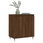 vidaXL Aparador madera contrachapada marrón roble 60x35x70 cm vidaXL Aparador madera contrachapada marrón roble 60x35x70 cm