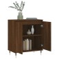 vidaXL Aparador madera contrachapada marrón roble 60x35x70 cm vidaXL Aparador madera contrachapada marrón roble 60x35x70 cm