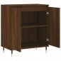 vidaXL Aparador madera contrachapada marrón roble 60x35x70 cm vidaXL Aparador madera contrachapada marrón roble 60x35x70 cm