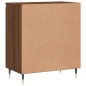 vidaXL Aparador madera contrachapada marrón roble 60x35x70 cm vidaXL Aparador madera contrachapada marrón roble 60x35x70 cm