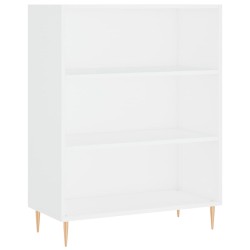 vidaXL Estantería madera de ingeniería blanco 69,5x32,5x90 cm