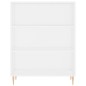 vidaXL Estantería madera de ingeniería blanco 69,5x32,5x90 cm vidaXL Estantería madera de ingeniería blanco 69,5x32,5x90 cm