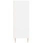 vidaXL Estantería madera de ingeniería blanco 69,5x32,5x90 cm vidaXL Estantería madera de ingeniería blanco 69,5x32,5x90 cm