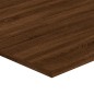 vidaXL Estantes pared 4 uds madera ingeniería marrón 100x50x1,5 cm vidaXL Estantes pared 4 uds madera ingeniería marrón 100x50x1,5 cm
