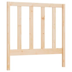 vidaXL Cabecero de cama madera maciza de pino 96x4x100 cm