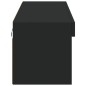 vidaXL Mueble para TV con luces LED negro 100x30x30 cm vidaXL Mueble para TV con luces LED negro 100x30x30 cm