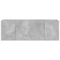 vidaXL Muebles TV de pared luces LED 2 uds gris hormigón 60x35x41 cm vidaXL Muebles TV de pared luces LED 2 uds gris hormigón 60x35x41 cm