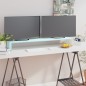 vidaXL Mueble TV/Elevador de monitor cristal verde 110x30x13 cm vidaXL Mueble TV/Elevador de monitor cristal verde 110x30x13 cm