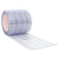 vidaXL Tira de cortina para puertas PVC transparente 200x1,6 mm 50 m vidaXL Tira de cortina para puertas PVC transparente 200x1,6 mm 50 m