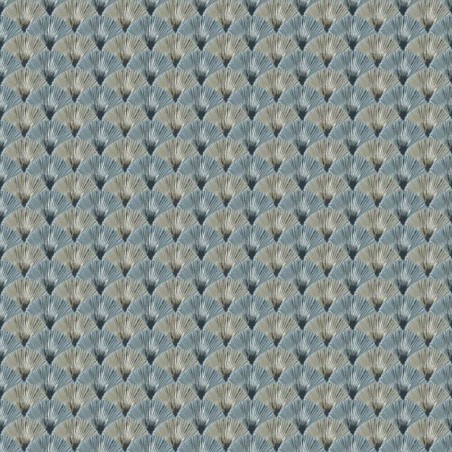 Noordwand Papel de pared Topchic Fans azul