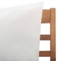 vidaXL Set de muebles de jardín 4 pzs y cojines madera maciza acacia vidaXL Set de muebles de jardín 4 pzs y cojines madera maciza acacia