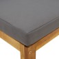 vidaXL Sofás modulares de esquina con cojines 2 uds madera de acacia vidaXL Sofás modulares de esquina con cojines 2 uds madera de acacia