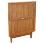 vidaXL Juego de comedor de jardín 5 piezas madera maciza de acacia vidaXL Juego de comedor de jardín 5 piezas madera maciza de acacia