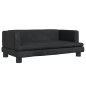 vidaXL Sofá para niños de terciopelo negro 80x45x30 cm vidaXL Sofá para niños de terciopelo negro 80x45x30 cm