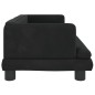 vidaXL Sofá para niños de terciopelo negro 80x45x30 cm vidaXL Sofá para niños de terciopelo negro 80x45x30 cm