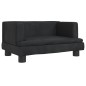 vidaXL Sofá para niños de terciopelo negro 60x40x30 cm vidaXL Sofá para niños de terciopelo negro 60x40x30 cm