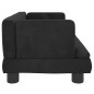 vidaXL Sofá para niños de terciopelo negro 60x40x30 cm vidaXL Sofá para niños de terciopelo negro 60x40x30 cm