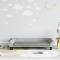 vidaXL Sofá para niños de terciopelo gris claro 100x50x26 cm vidaXL Sofá para niños de terciopelo gris claro 100x50x26 cm