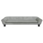 vidaXL Sofá para niños de terciopelo gris claro 100x50x26 cm vidaXL Sofá para niños de terciopelo gris claro 100x50x26 cm