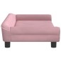 vidaXL Sofá para niños de terciopelo rosa 100x50x26 cm vidaXL Sofá para niños de terciopelo rosa 100x50x26 cm