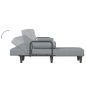 vidaXL Sofá cama en forma de L tela gris claro 260x140x70 cm vidaXL Sofá cama en forma de L tela gris claro 260x140x70 cm