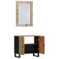 vidaXL Conjunto de muebles de baño 2 piezas madera maciza reciclada vidaXL Conjunto de muebles de baño 2 piezas madera maciza reciclada
