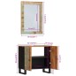 vidaXL Conjunto de muebles de baño 2 piezas madera maciza reciclada vidaXL Conjunto de muebles de baño 2 piezas madera maciza reciclada