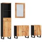 vidaXL Conjunto de muebles de baño 4 piezas madera maciza de acacia vidaXL Conjunto de muebles de baño 4 piezas madera maciza de acacia