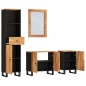 vidaXL Conjunto de muebles de baño 4 piezas madera maciza de acacia vidaXL Conjunto de muebles de baño 4 piezas madera maciza de acacia