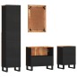 vidaXL Conjunto de muebles de baño 4 piezas madera maciza de acacia vidaXL Conjunto de muebles de baño 4 piezas madera maciza de acacia