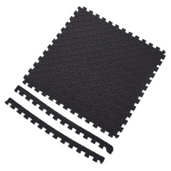 XQ Max Juego de protectores de suelo 6 piezas gris