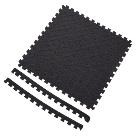 XQ Max Juego de protectores de suelo 6 piezas gris