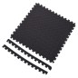 XQ Max Juego de protectores de suelo 6 piezas gris XQ Max Juego de protectores de suelo 6 piezas gris