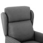 vidaXL Sillón reclinable de tela gris claro vidaXL Sillón reclinable de tela gris claro