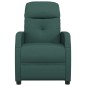 vidaXL Sillón de masaje de tela verde oscuro vidaXL Sillón de masaje de tela verde oscuro