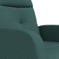 vidaXL Sillón de masaje de tela verde oscuro vidaXL Sillón de masaje de tela verde oscuro