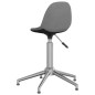 vidaXL Sillas de comedor giratorias 2 unidades tela gris claro vidaXL Sillas de comedor giratorias 2 unidades tela gris claro