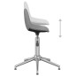 vidaXL Sillas de comedor giratorias 2 unidades tela gris claro vidaXL Sillas de comedor giratorias 2 unidades tela gris claro